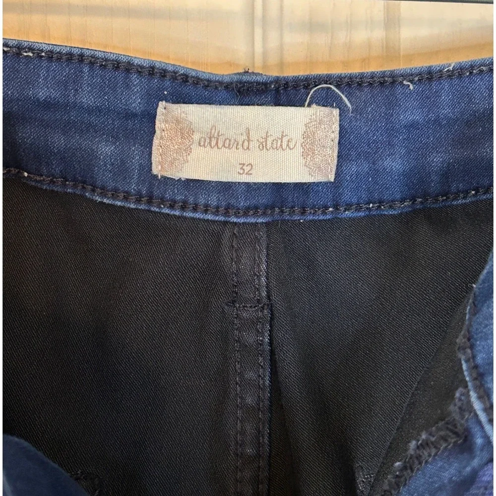 Altard State Women's Size 32 Dark Wash Denim Flare‎ Leg Jeans